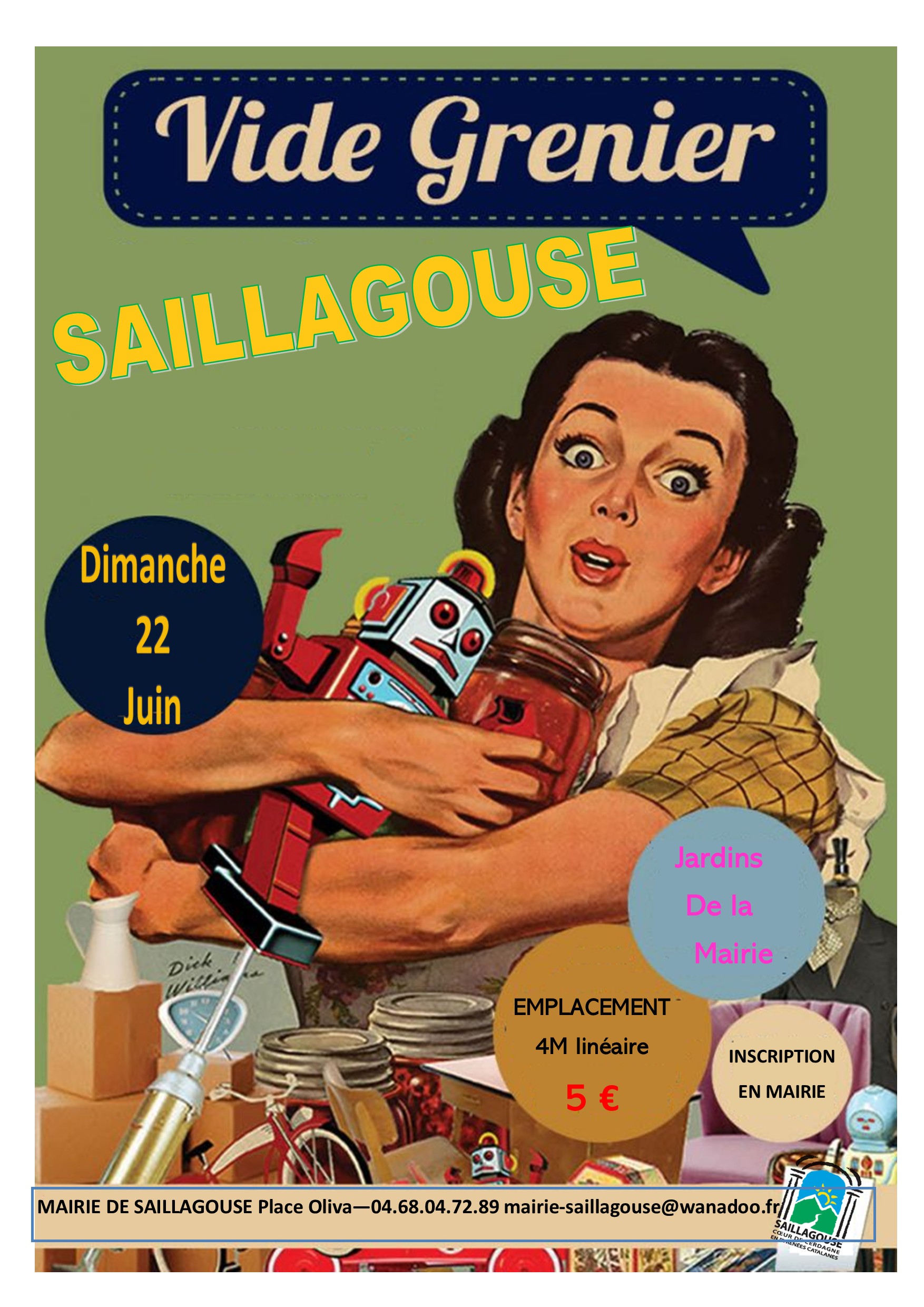 VIDE GRENIER – SAILLAGOUSE