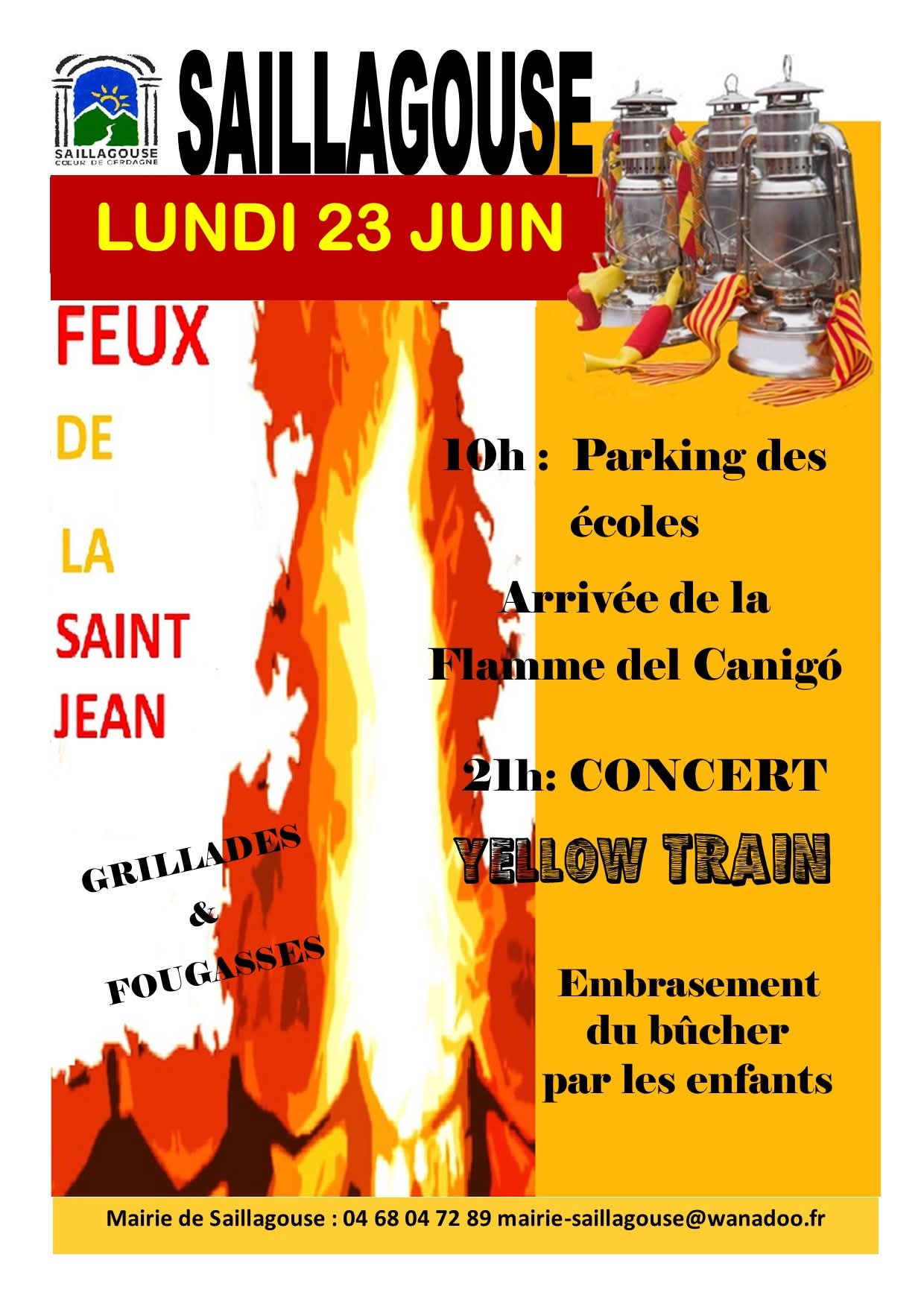 FEUX DE LA SAINT JEAN – SAILLAGOUSE