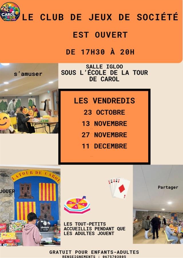 Club de jeux de société