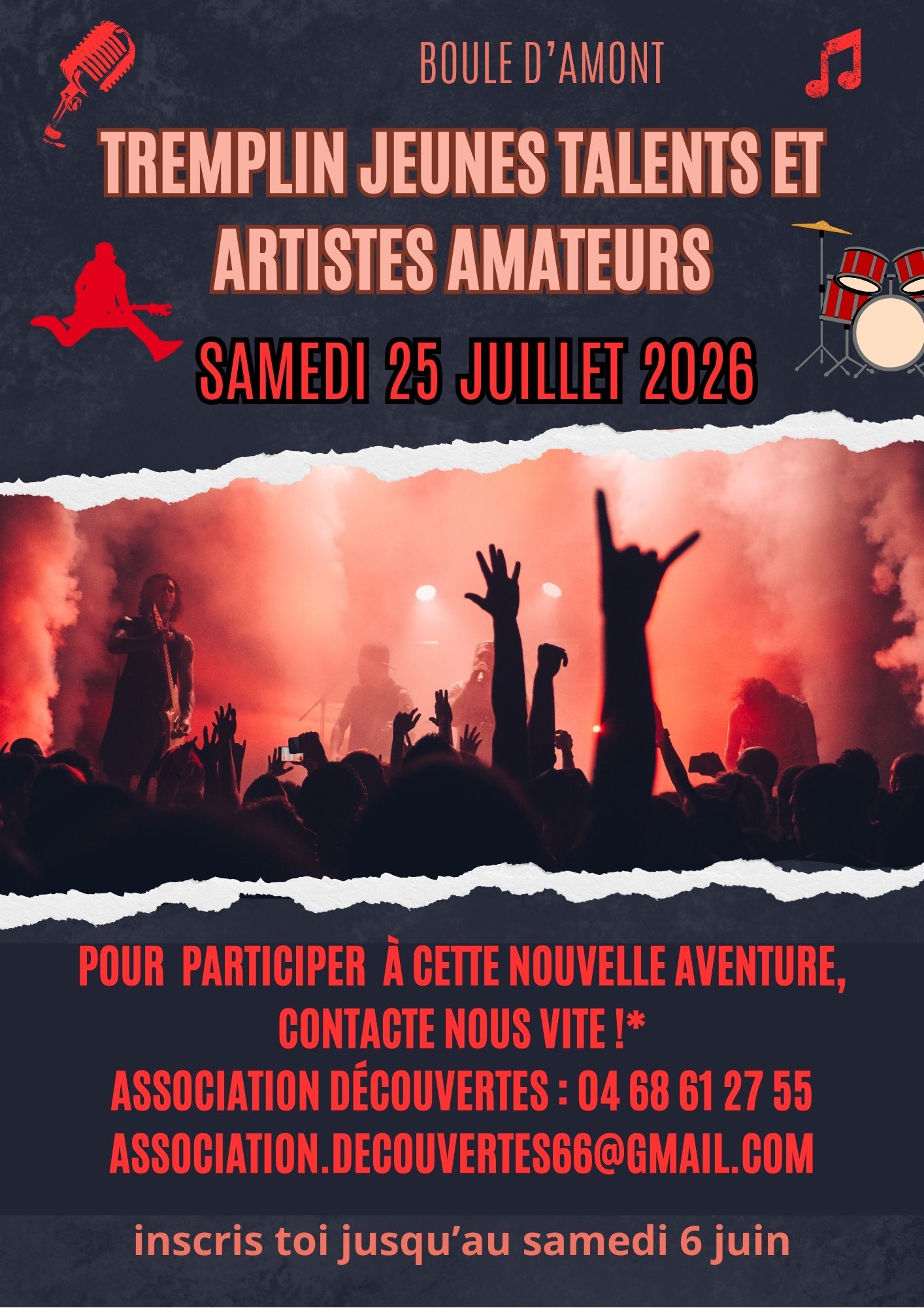 Tremplin jeunes talents et artistes amateurs
