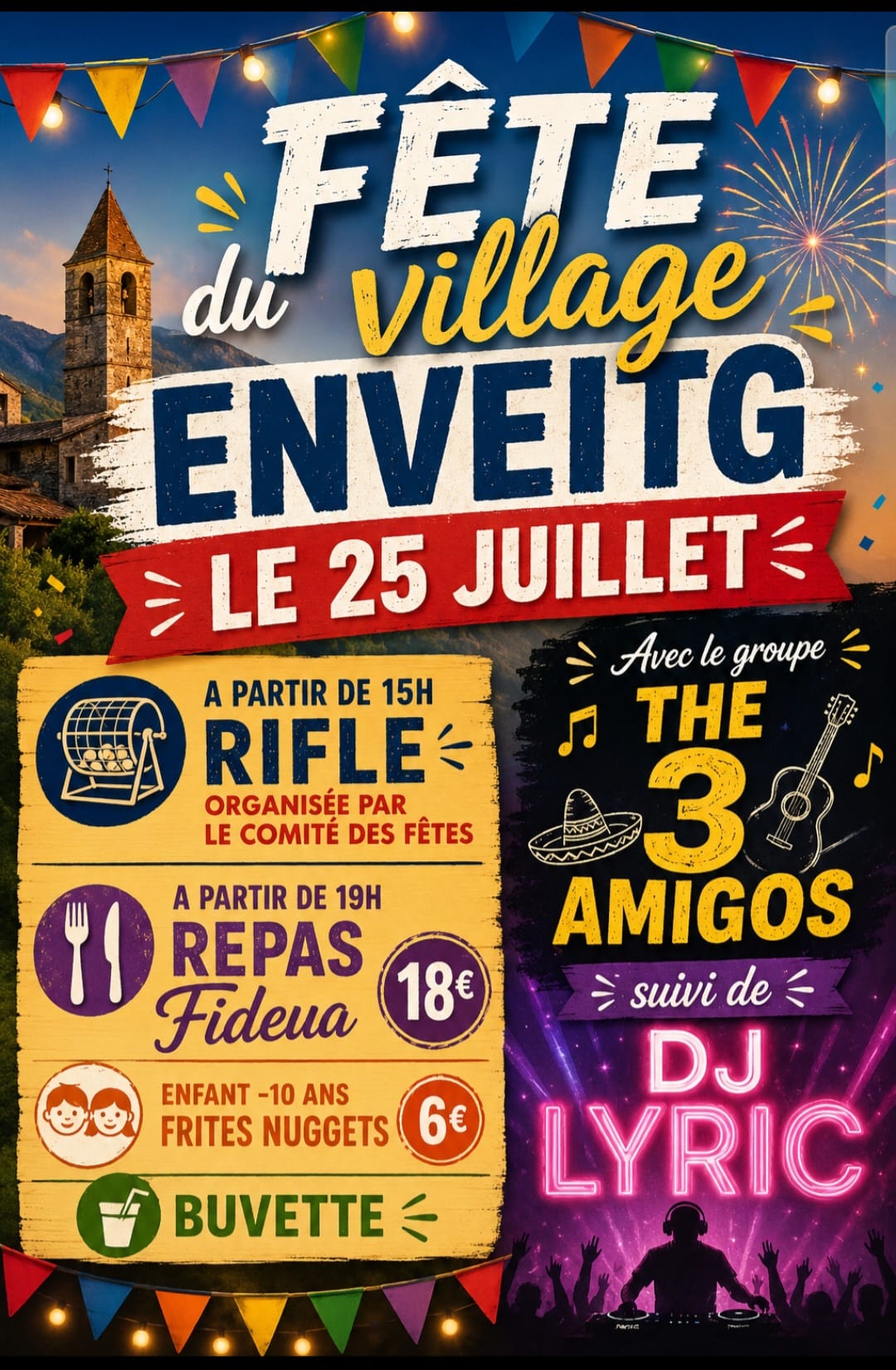 FÊTE DU VILLAGE – ENVEITG
