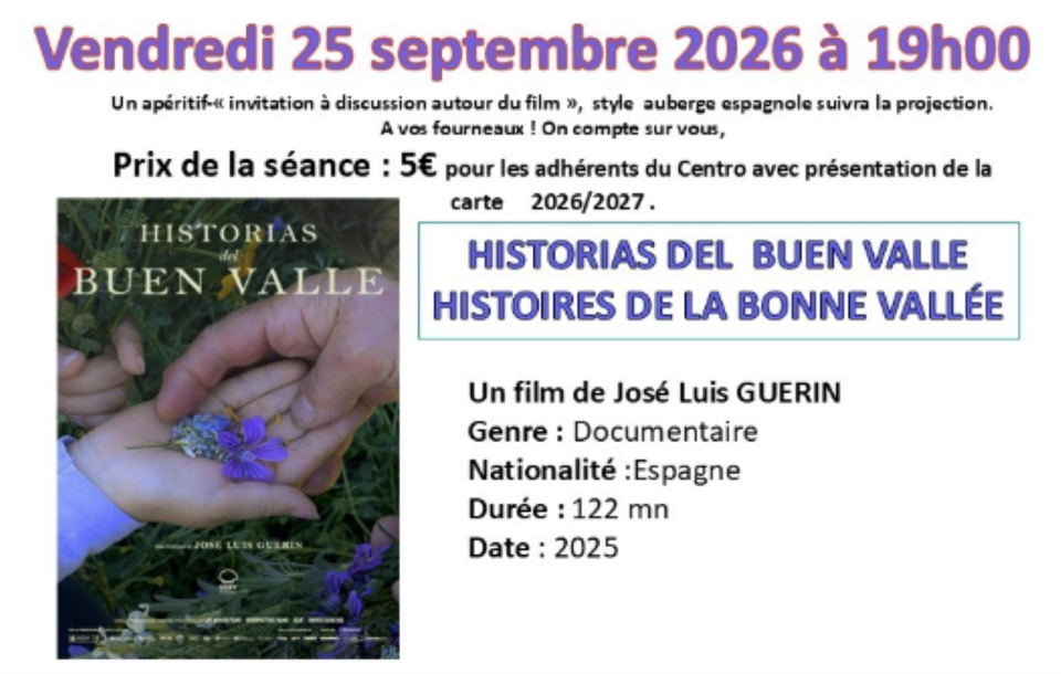 Centro espagnol - « ciné-centro »
