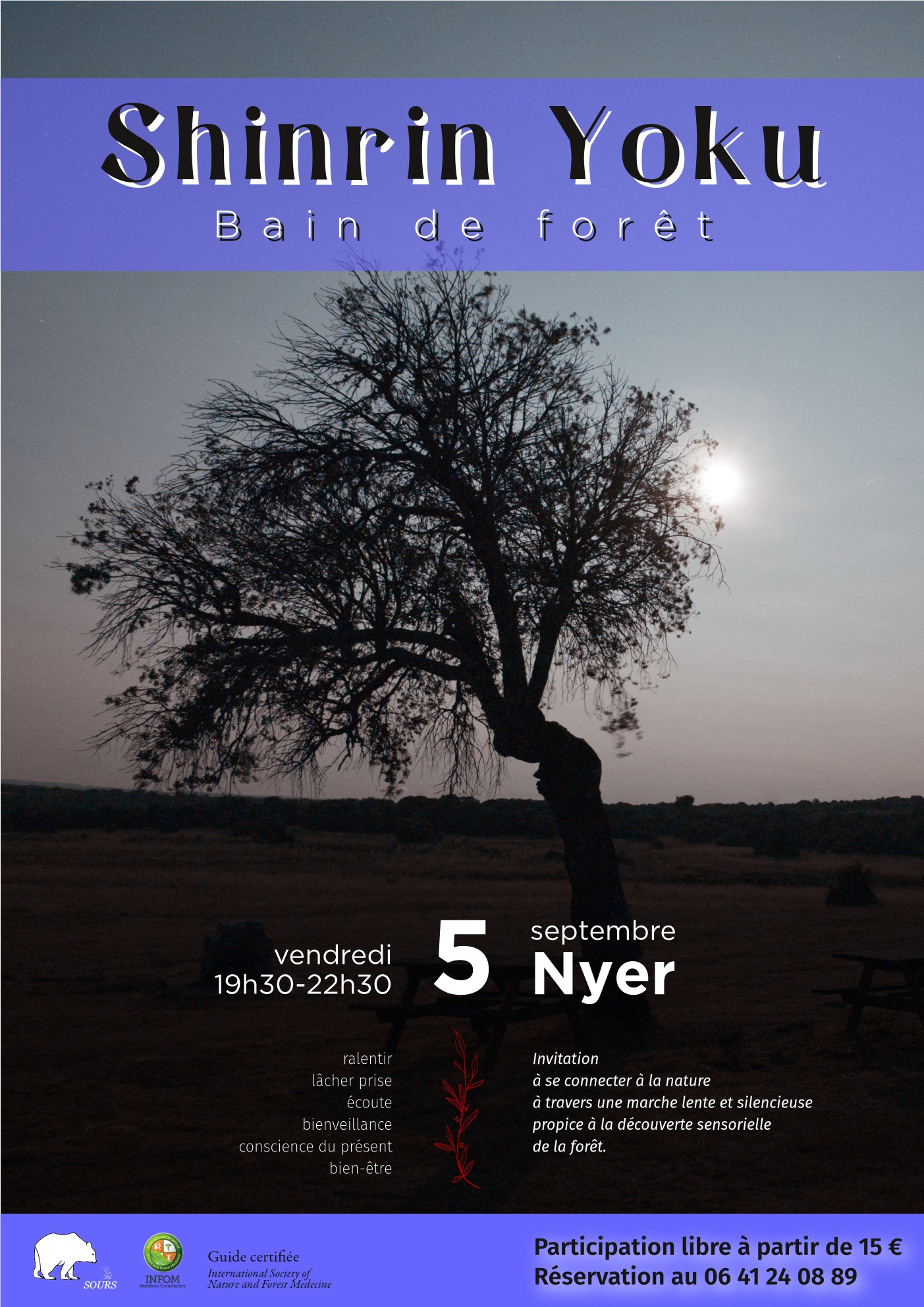 SHINRIN YOKU : BAIN DE FORÊT À NYER