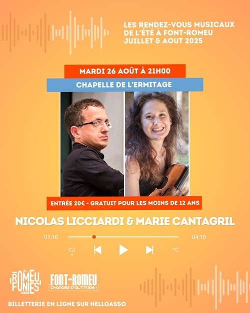 LES ROMEUFONIES : NICOLAS LICCIARDI & MARIE CANTAGRIL
