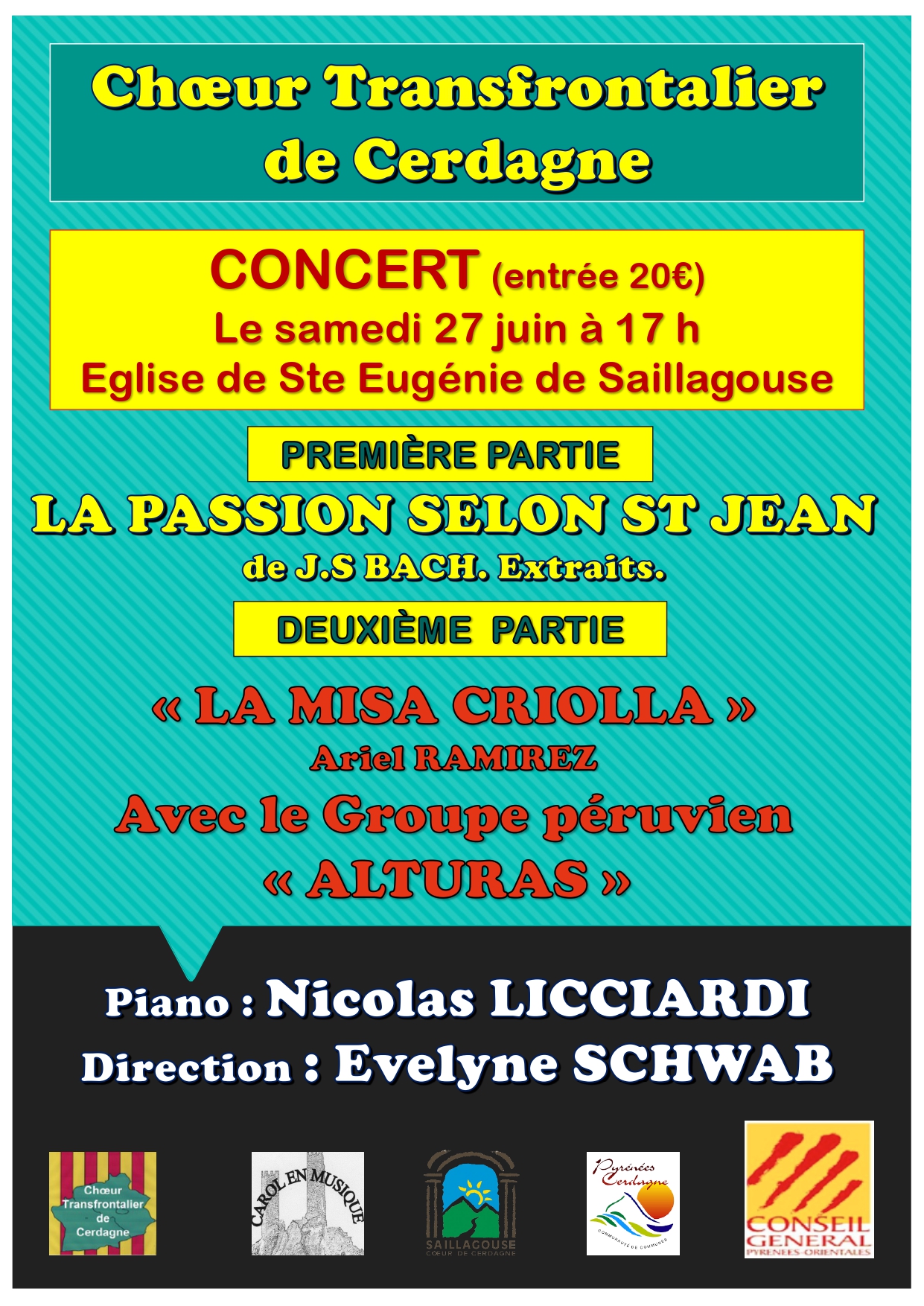 CHOEUR TRANSFRONTALIER DE CERDAGNE – SAILLAGOUSE