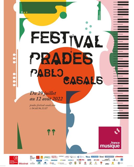 Affiche de festival pablo casals-FESTIVAL PABLO CASALS