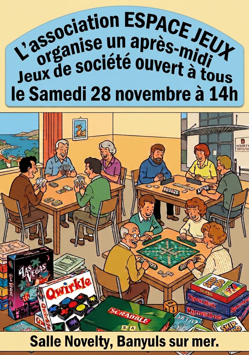 Après-midi jeux de société