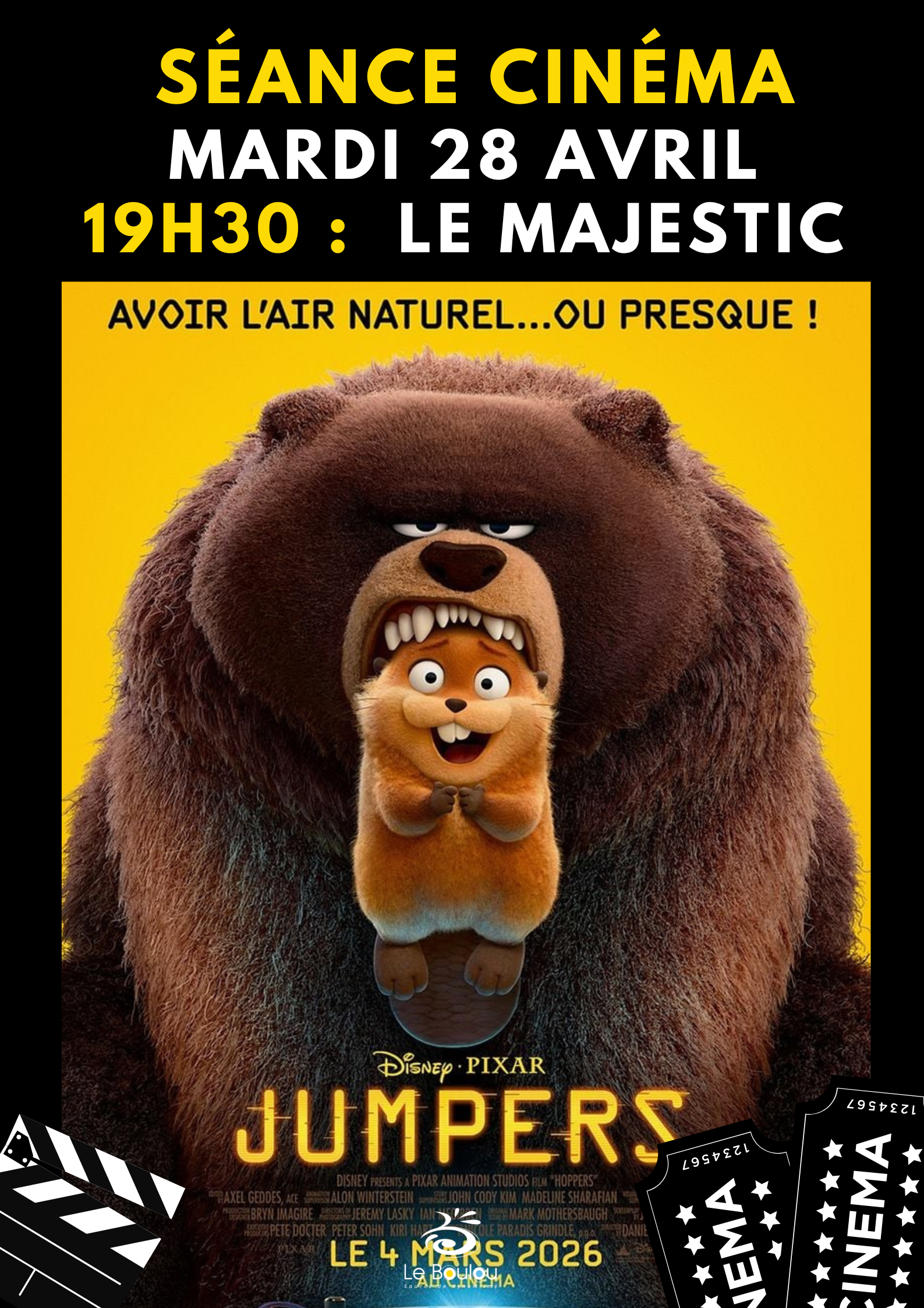 SÉANCE CINÉMA "JUMPERS"