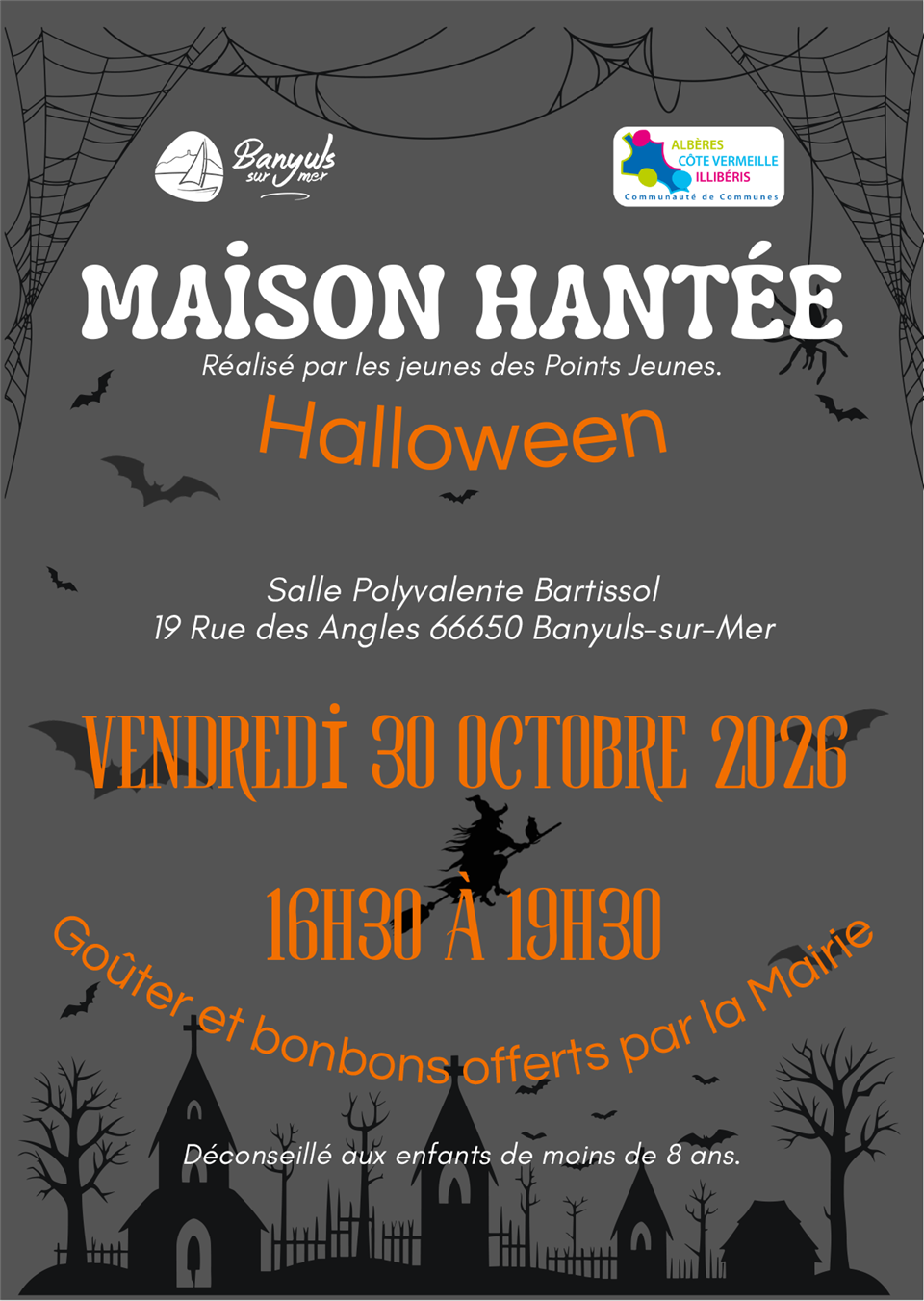 Halloween - maison hantée du point jeunes