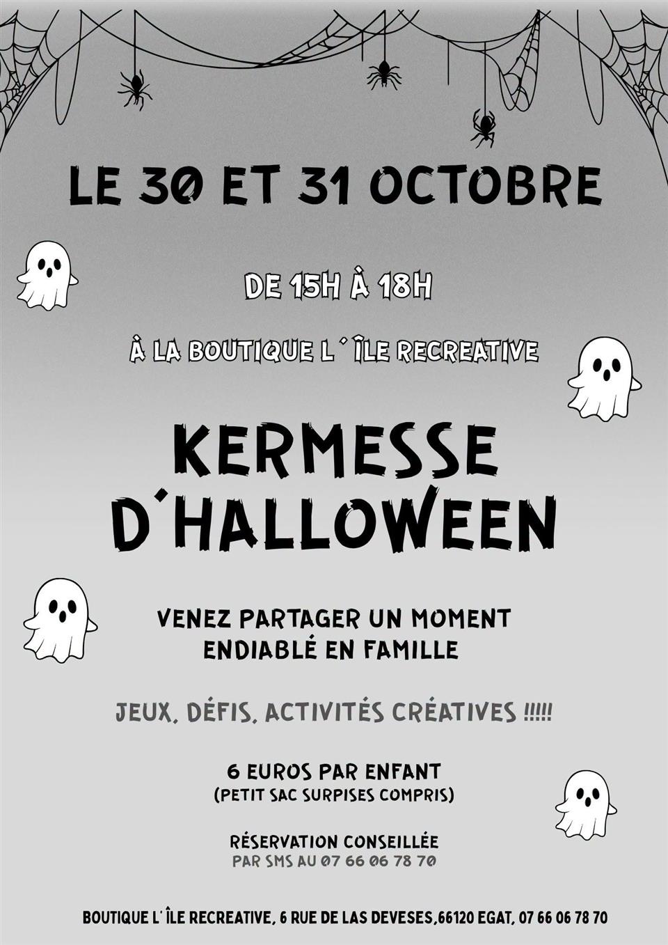 Kermesse d’halloween