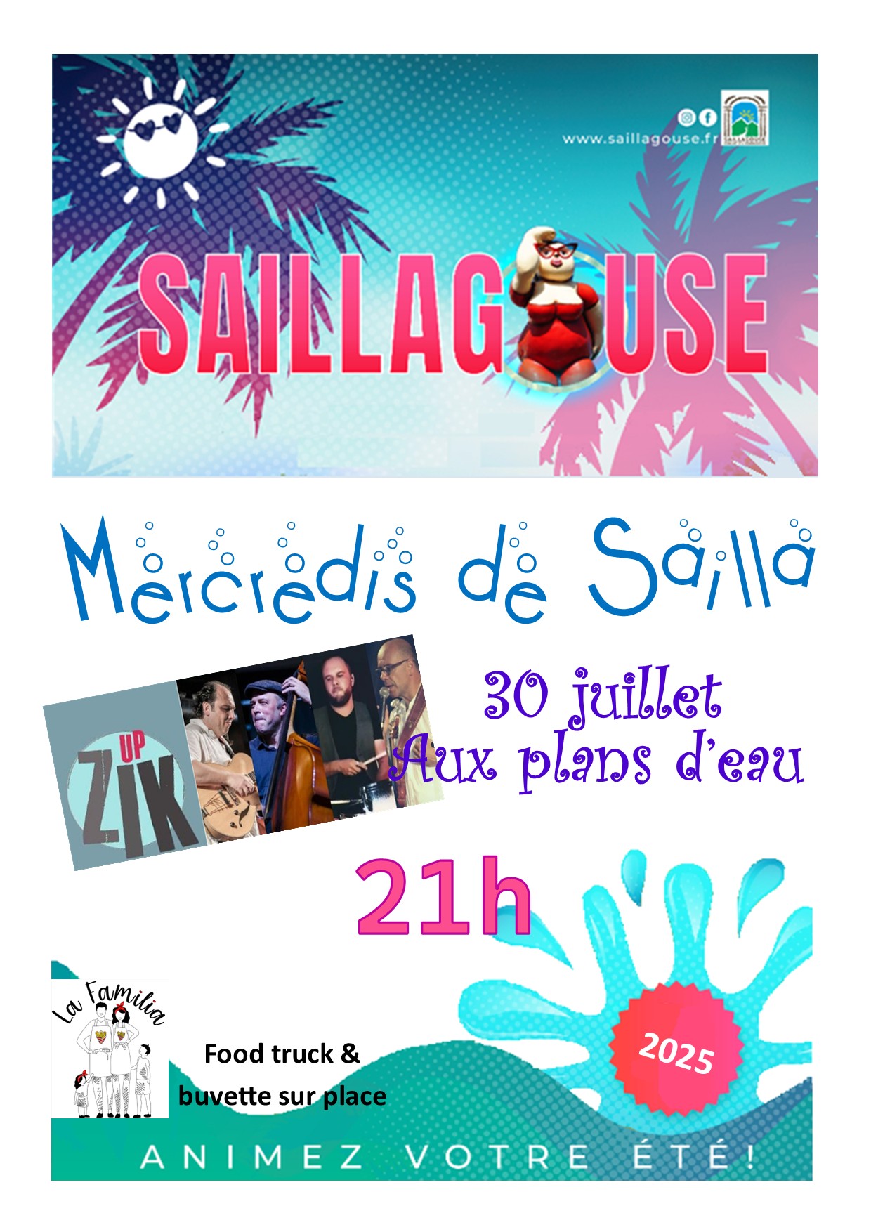 MERCREDIS DE SAILLA – ZIK UP
