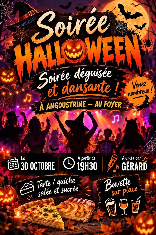 Soirée halloween