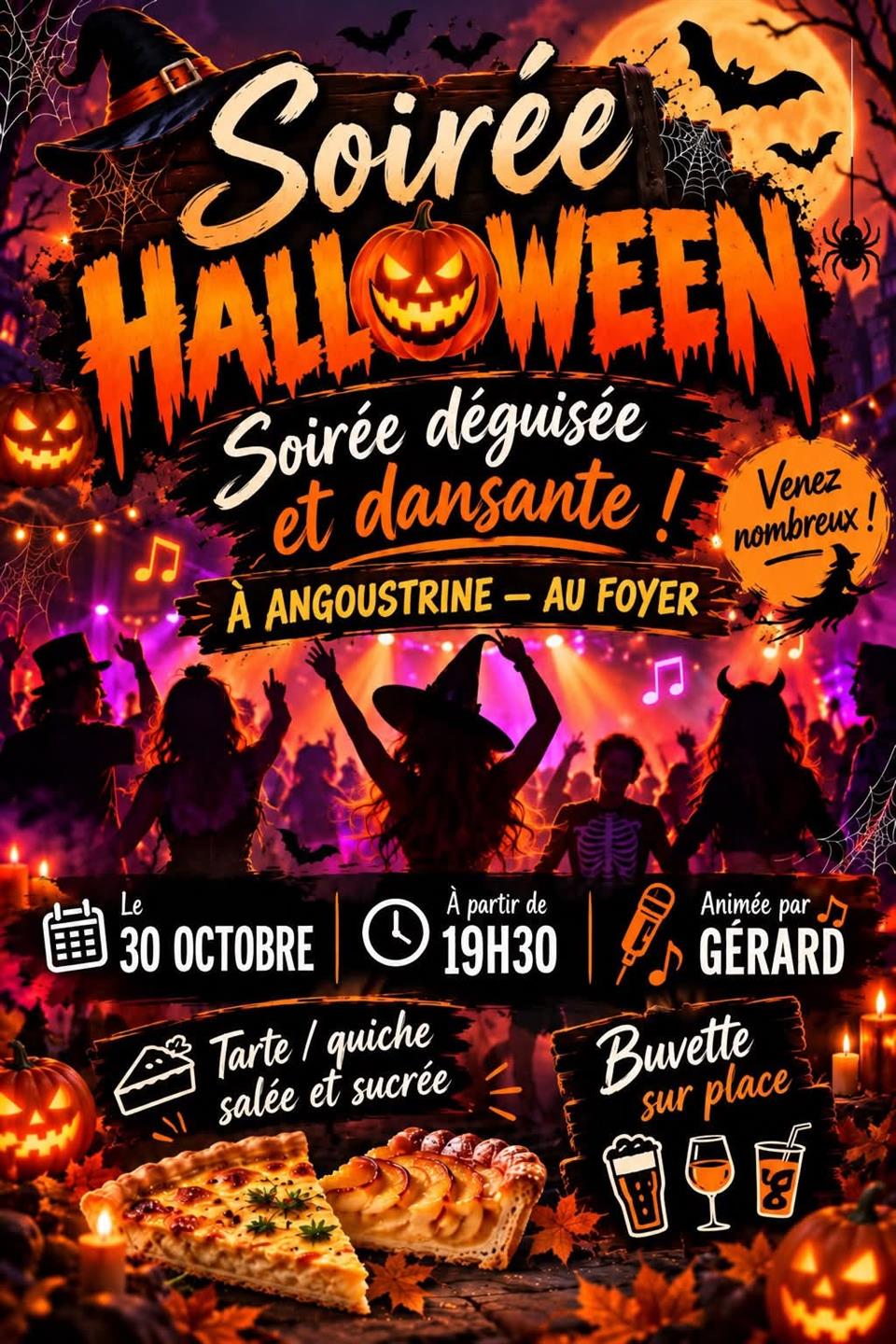 Soirée halloween