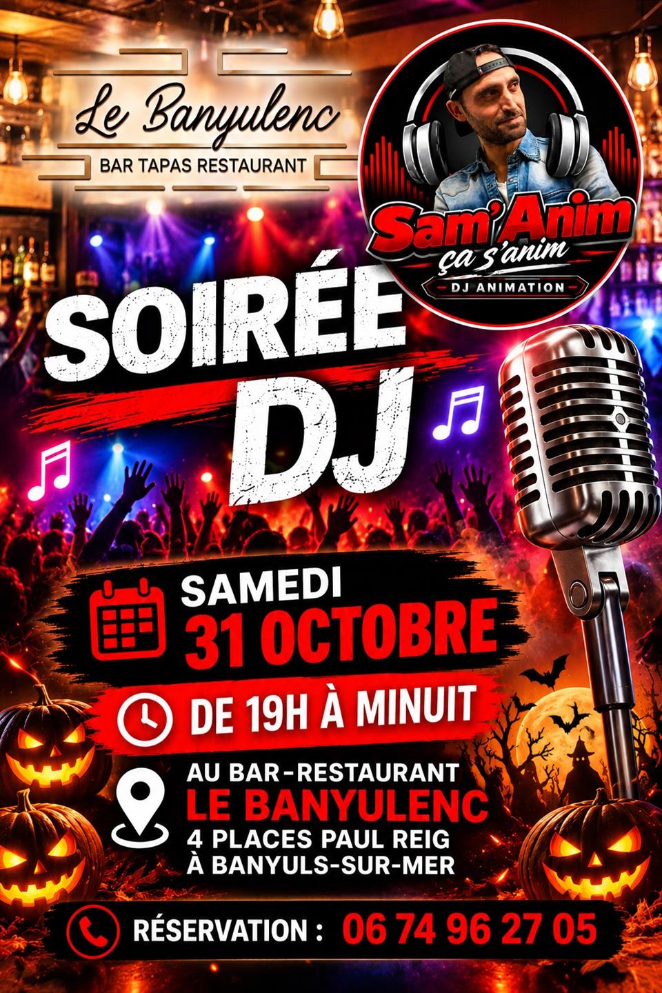 Soirée DJ du banyulenc