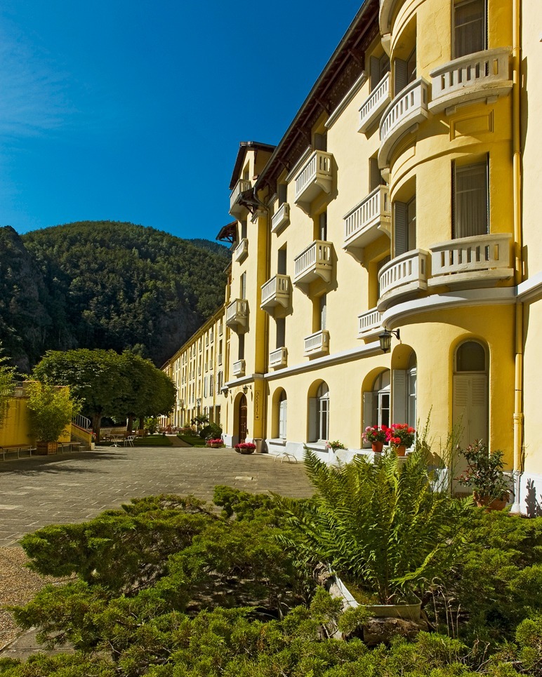 Visite guidée des thermes de la preste