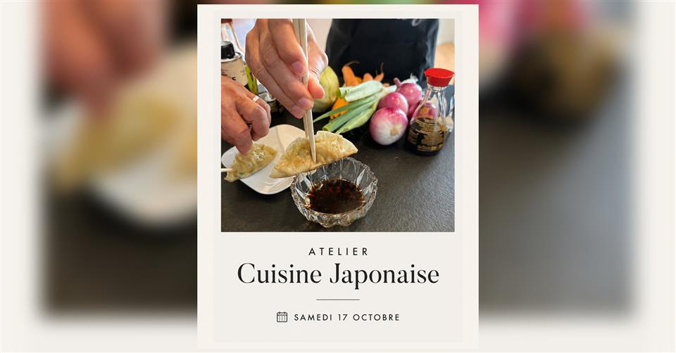 Atelier cuisine japonaise