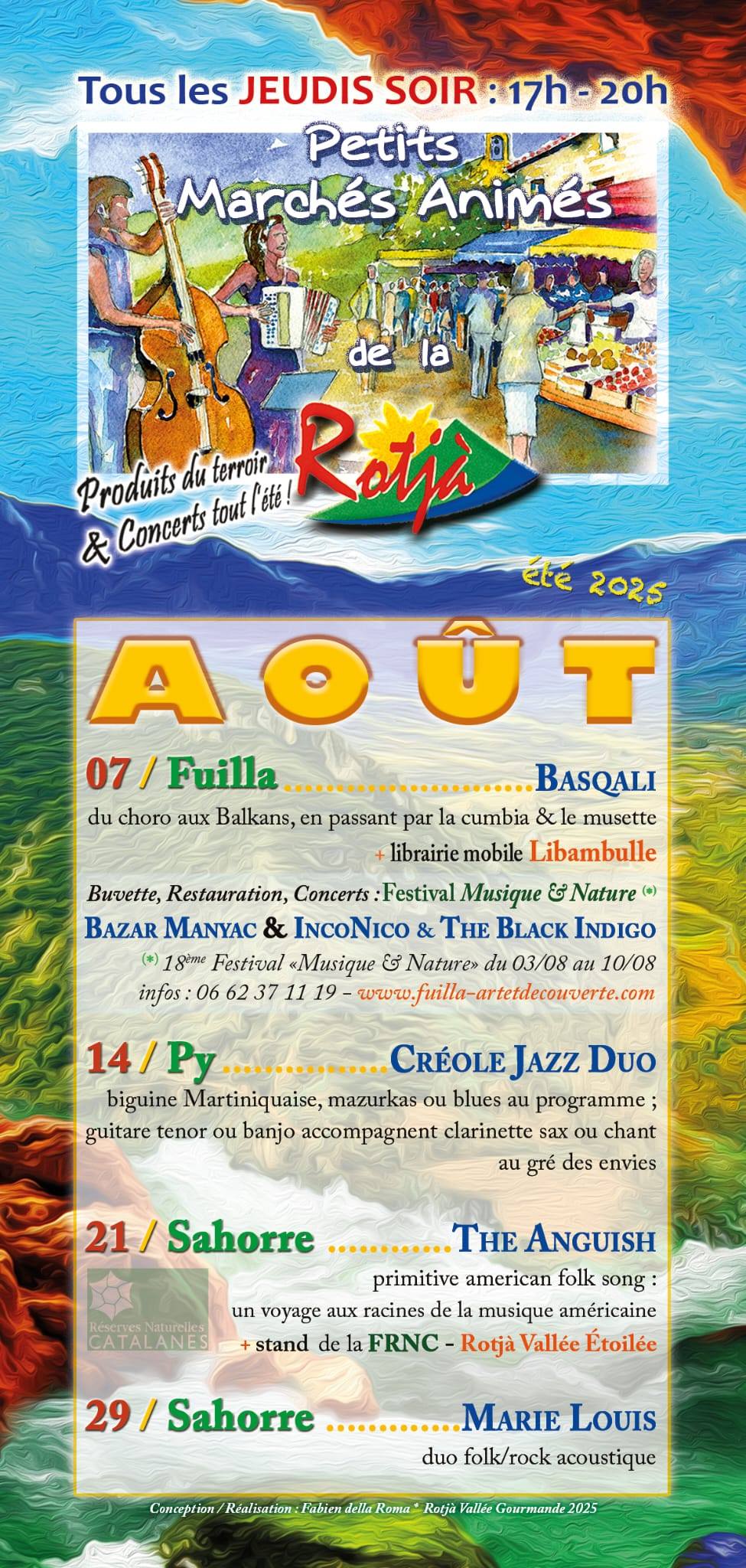 PETITS MARCHÉS ANIMÉS DE LA ROTJA
