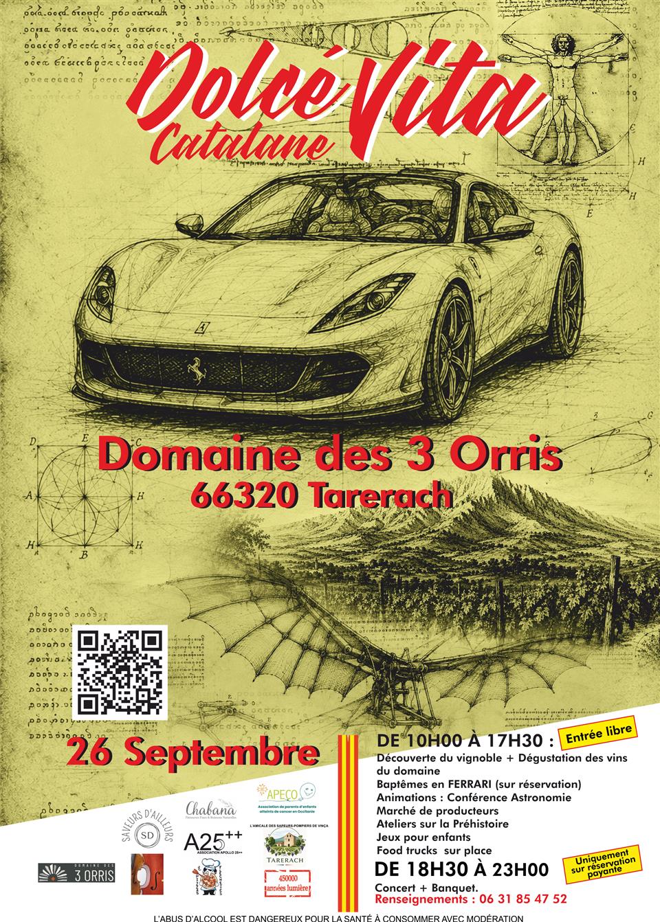 Dolce vita catalane au domaine des 3 orris