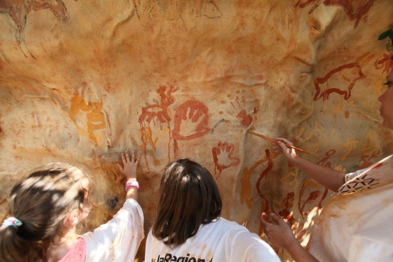 Atelier peinture préhistorique