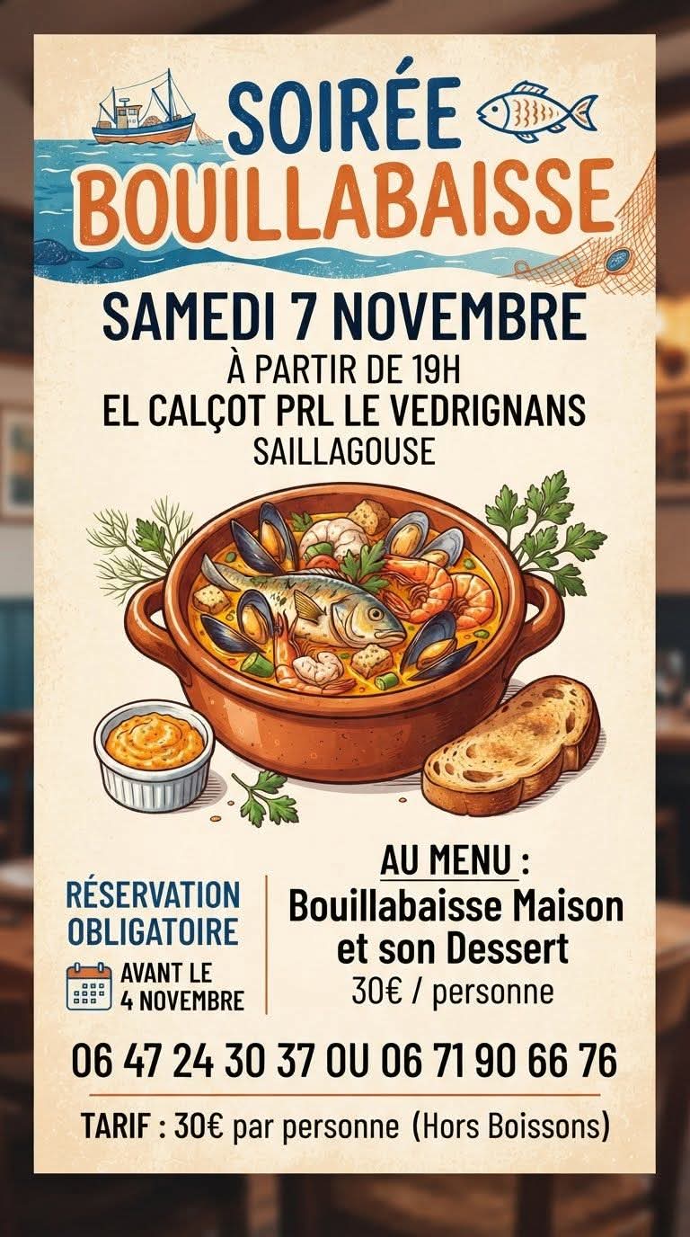 Soirée bouillabaisse - el calçot
