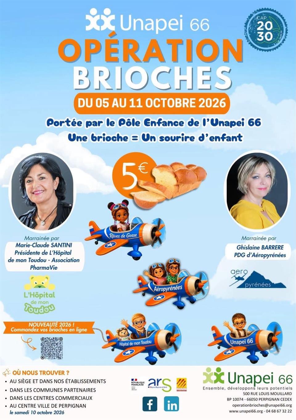 Opération brioches pour l’unapei - Bages
