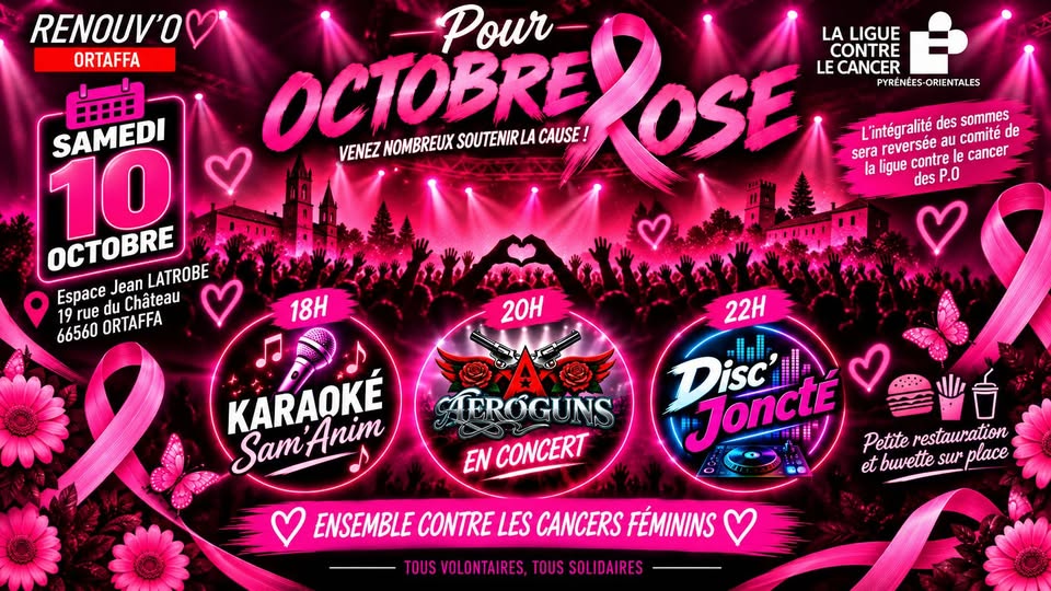 Octobre rose - concert