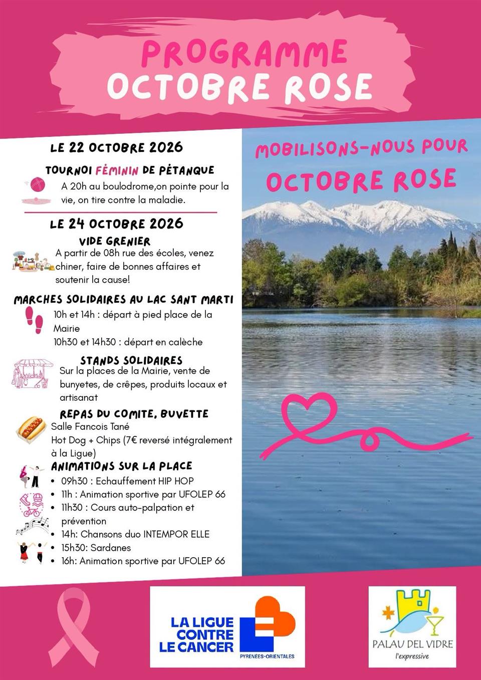 Octobre rose - Palau-del-Vidre