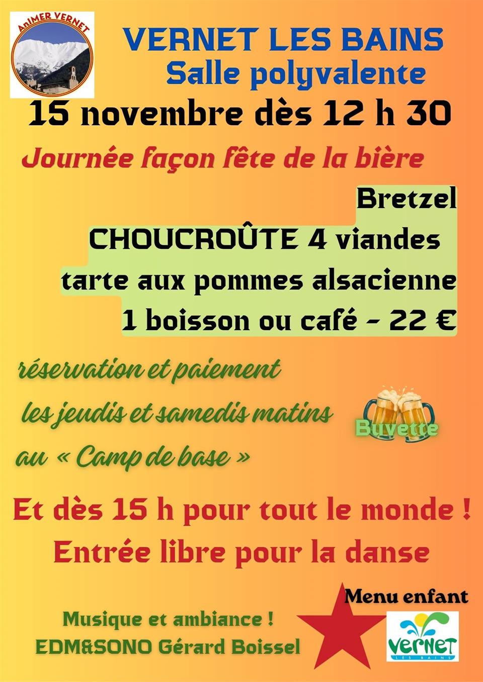 Journée façon fête de la bière