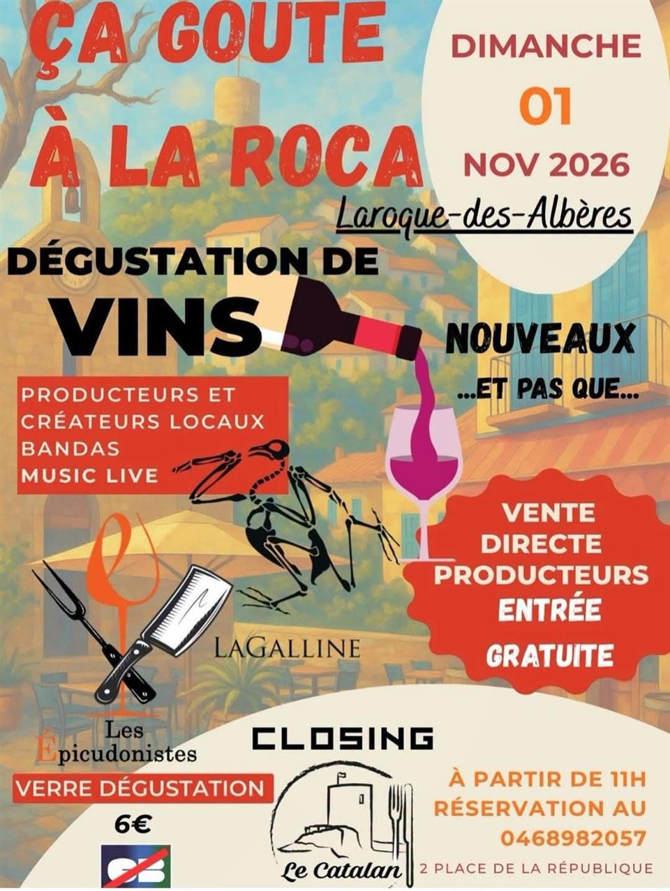 Ça goute à la roca