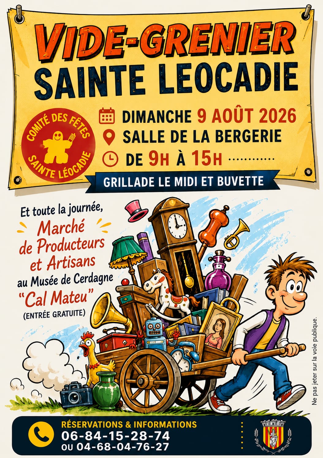 Vide grenier - Sainte-Léocadie
