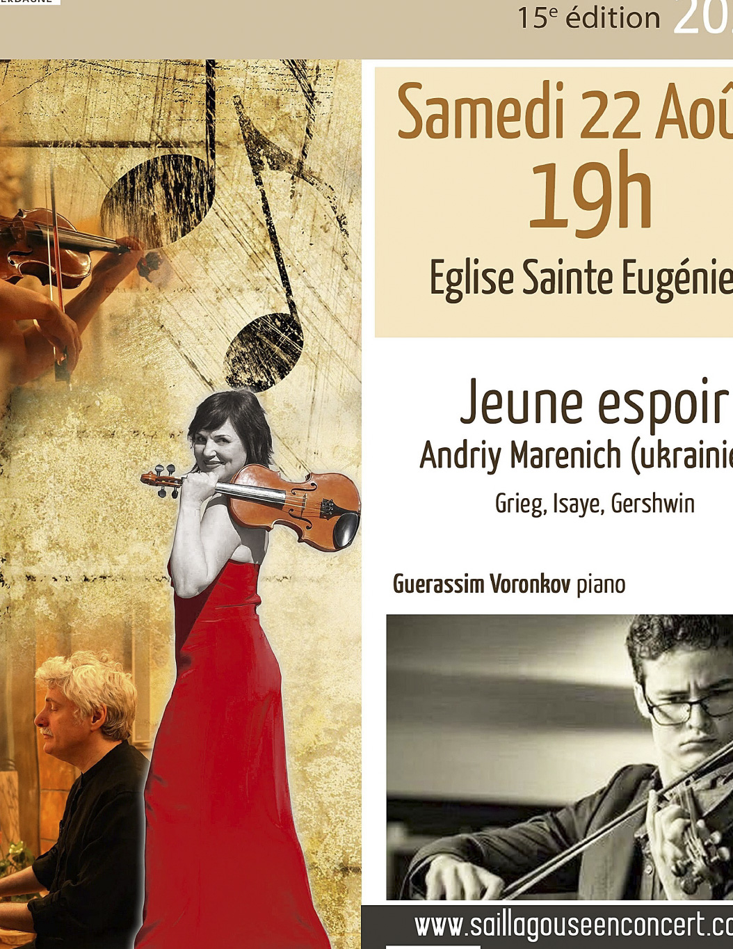 SAILLAGOUSE EN CONCERT – JEUNES TALENTS.