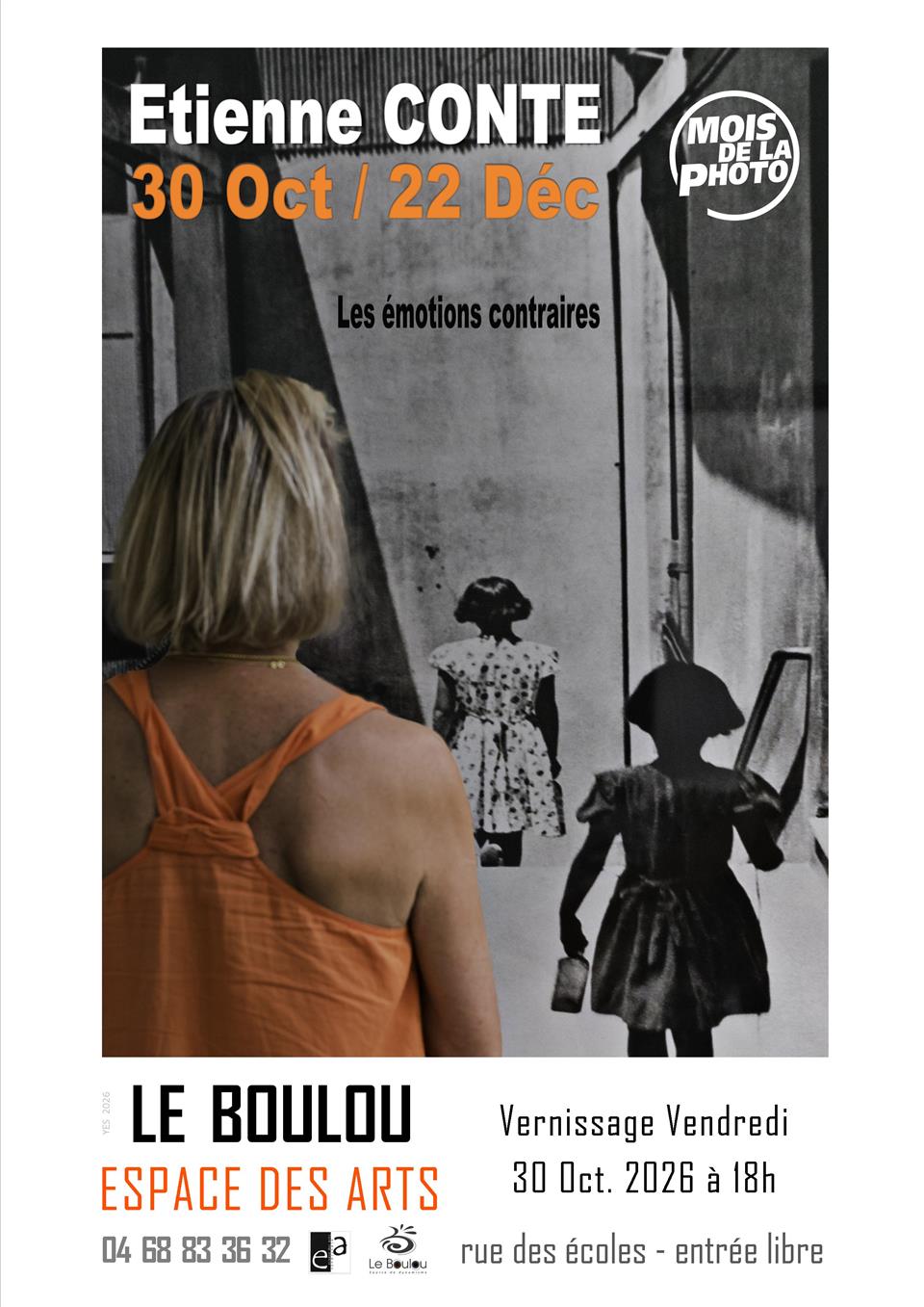 Exposition du photographe etienne conte