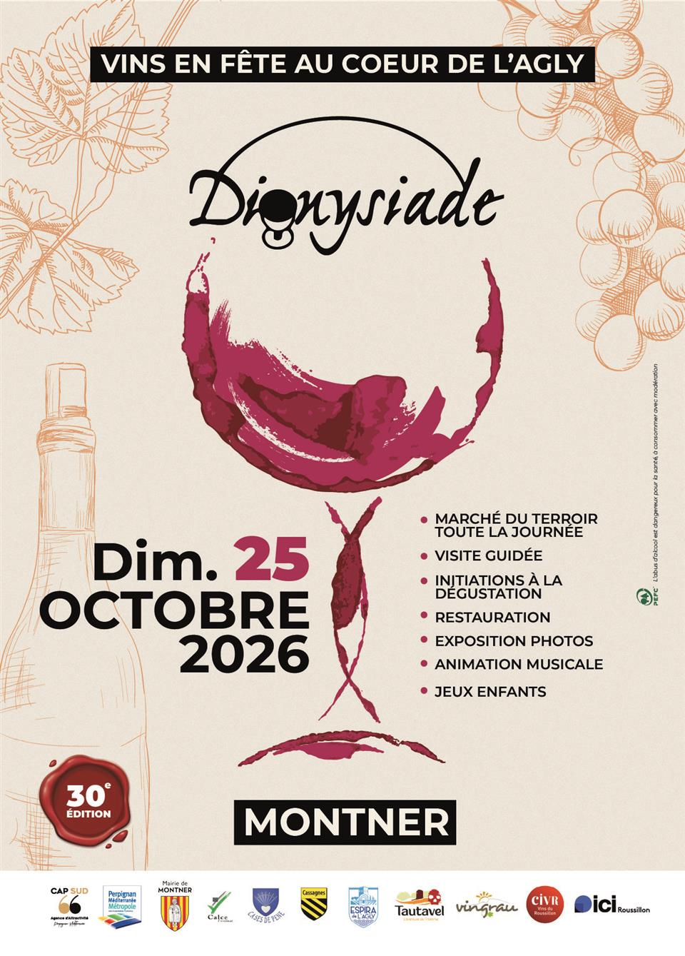 Vignobles en scene - la dionysiade – 30ᵉ édition