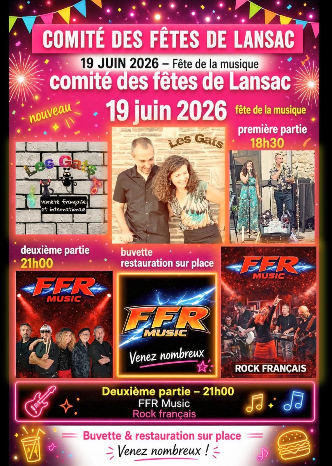 Fête de la musique - Lansac