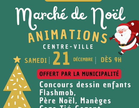 MARCHÉ DE NOËL Le 21 déc 2024