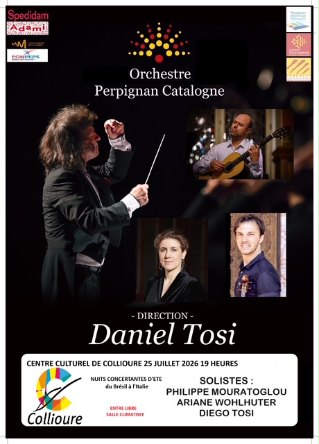 "Nuits concertantes d’été" du brésil en italie avec l’orchestre perpignan catalogne