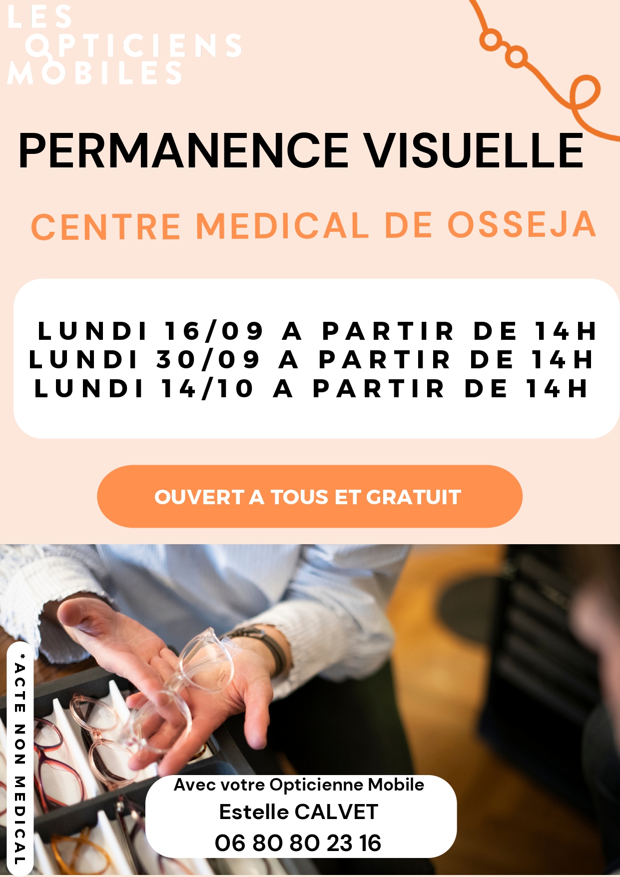 PERMANENCE VISUELLE – CENTRE MEDICAL OSSEJA