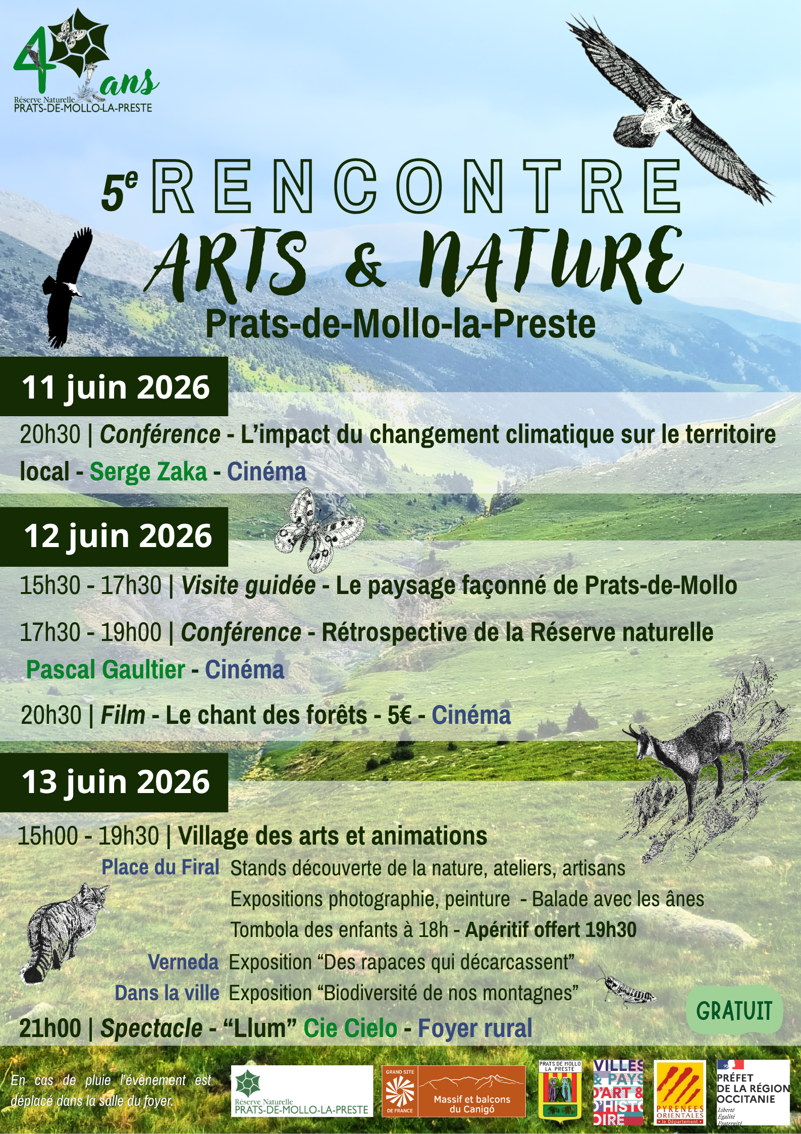 Balade guidée : Les évolutions du paysage de Prats-de-Mollo-la-Preste
