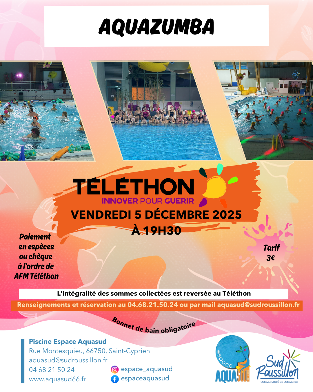 AQUAZUMBA TÉLÉTHON