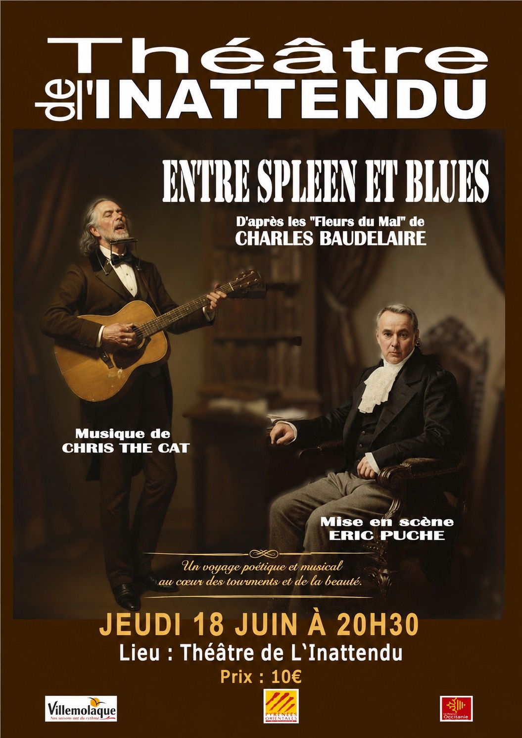 THÉÂTRE – ENTRE SPLEEN ET BLUES