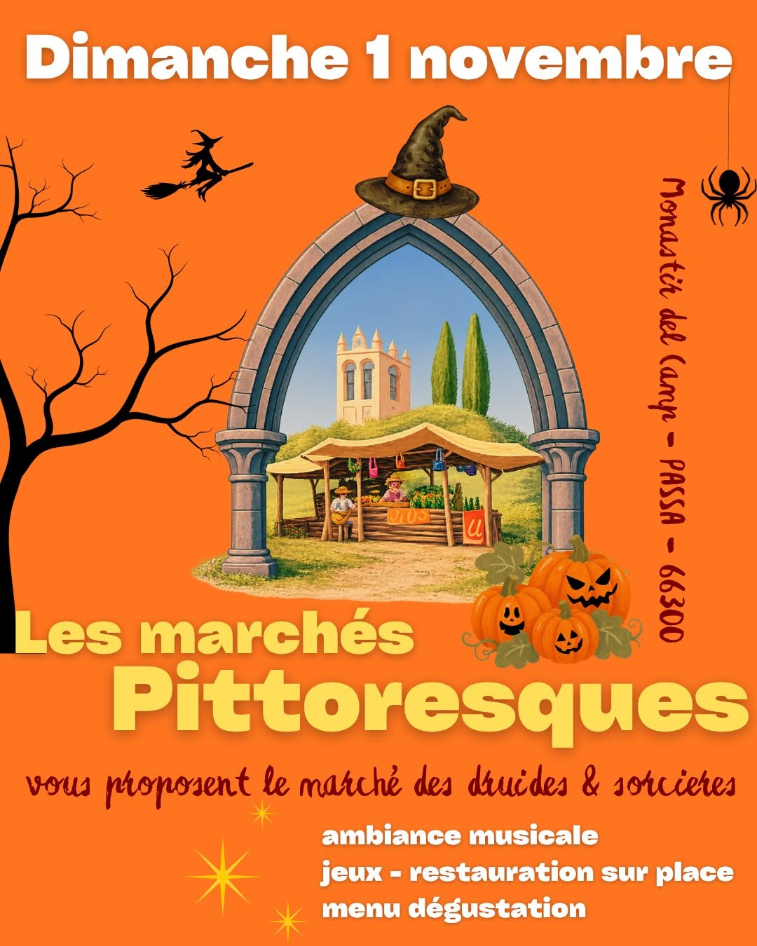 MARCHÉ PITTORESQUE DES DRUIDES ET SORCIÈRES À PASSA