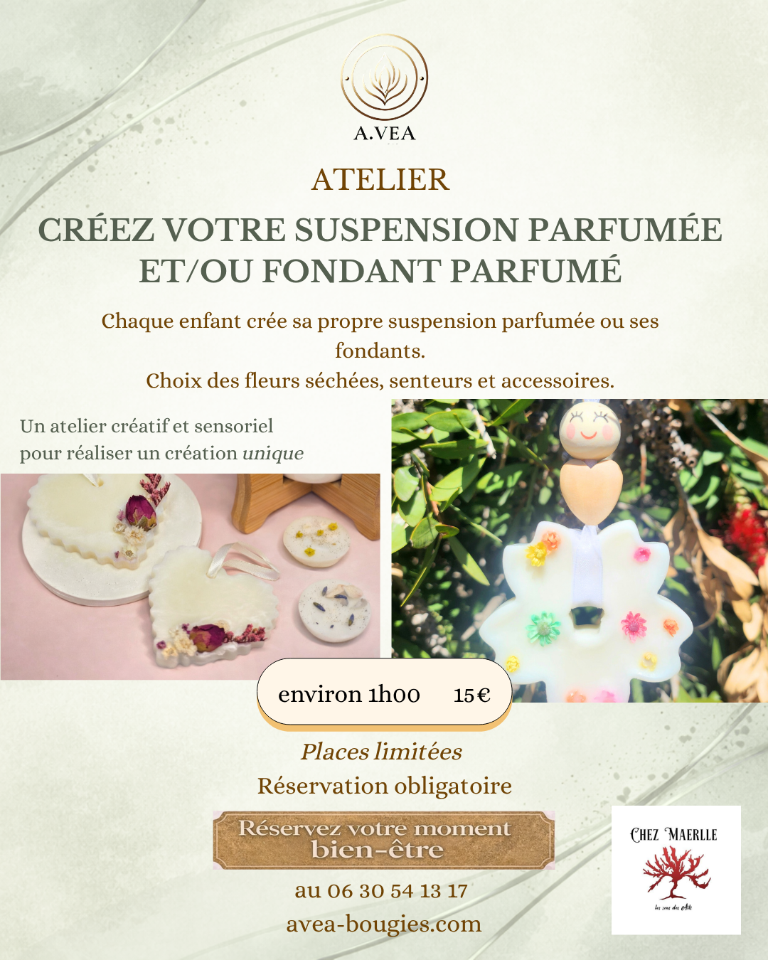 ATELIER suspensions parfumees