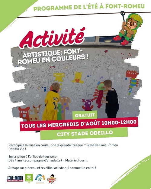 ACTIVITÉ ARTISTIQUE : FONT-ROMEU EN COULEURS !