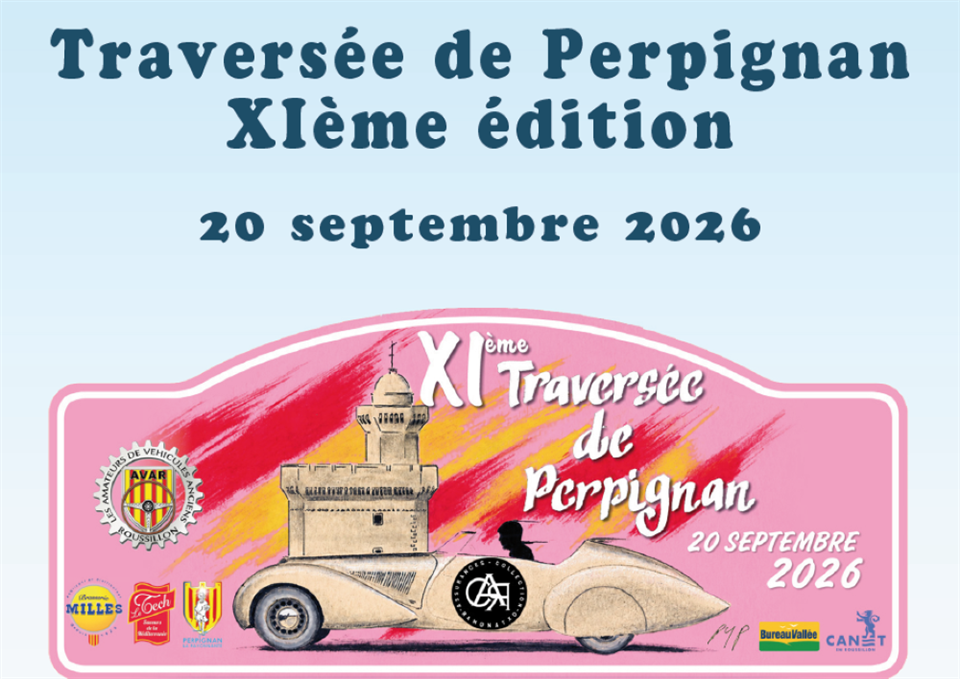 11ᵉ traversée de Perpignan de voitures anciennes