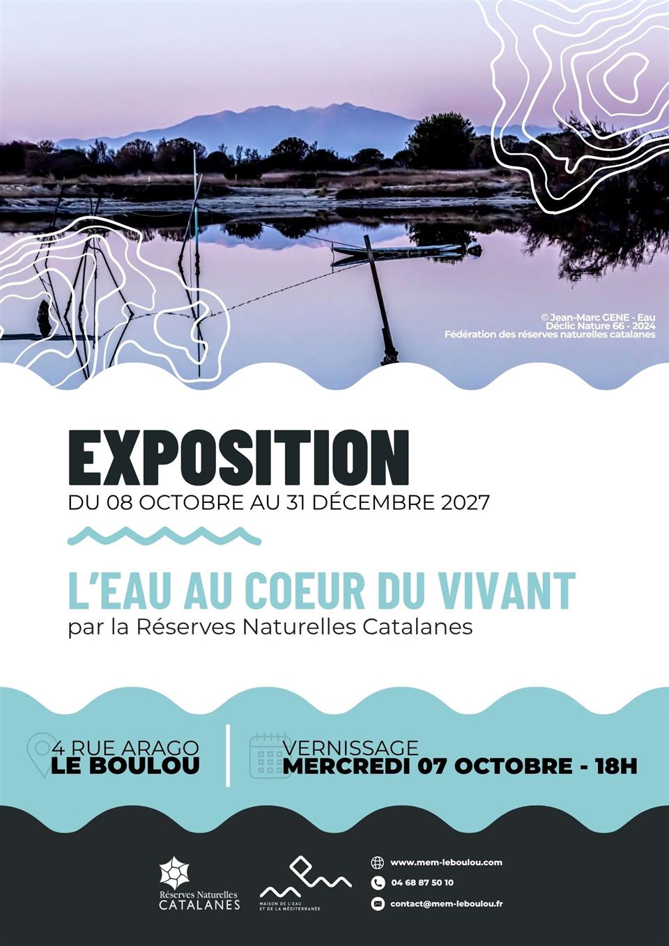 Exposition photo "l’eau au cœur du vivant"