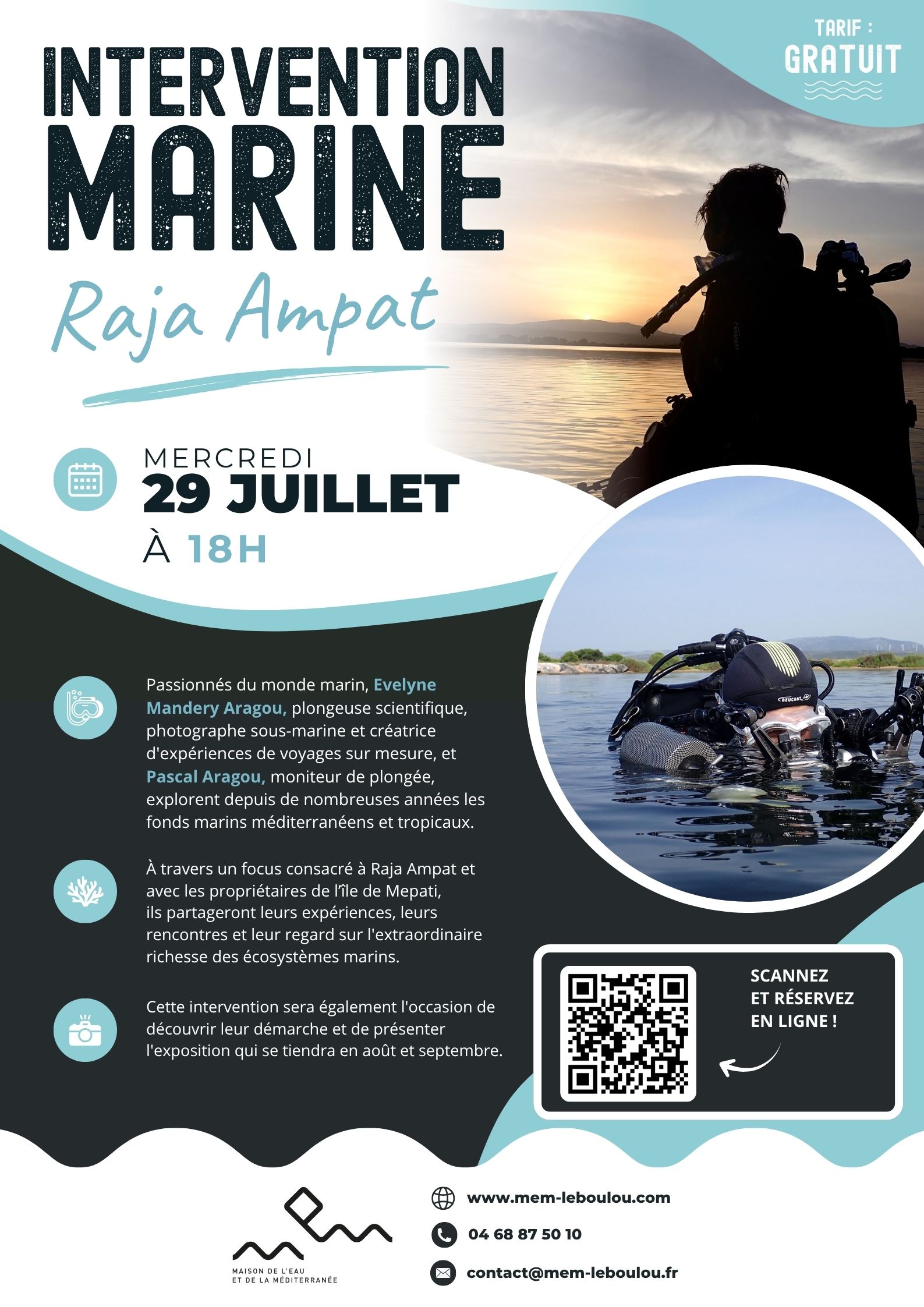 Intervention marine - raja ampat