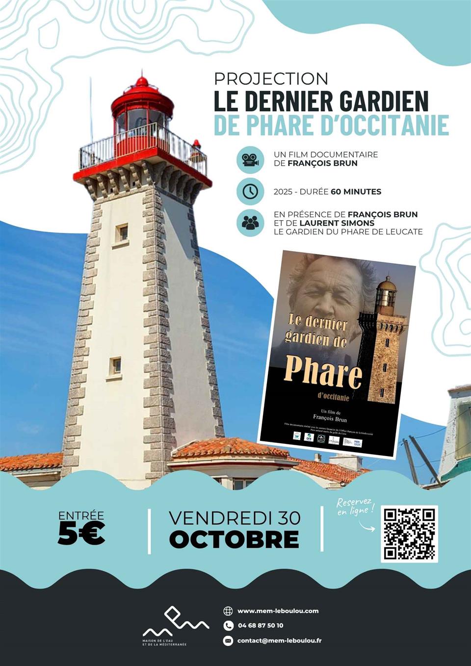 Projection " le dernier gardien de phare d’occitanie"