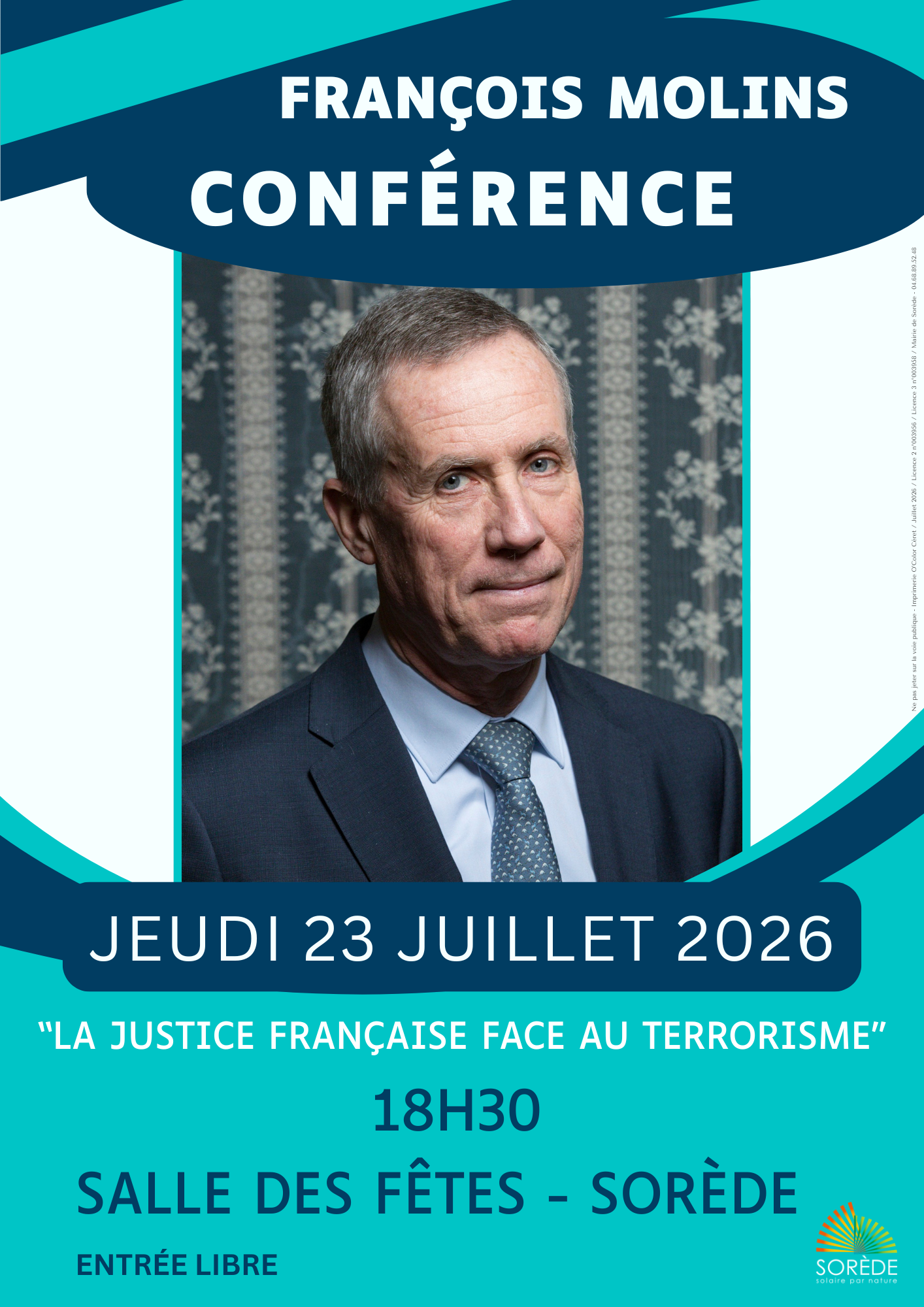 Conference "la justice francaise face au terrorisme"