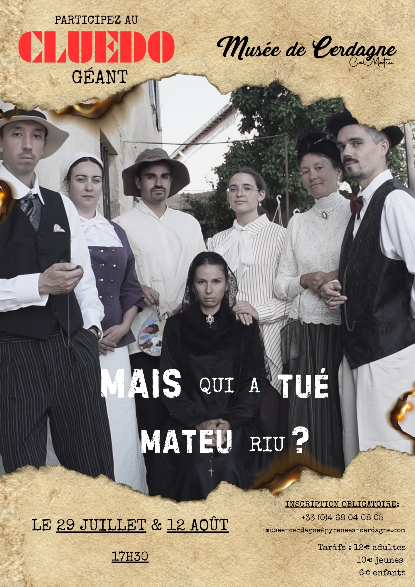 Cluedo géant - musée de cerdagne