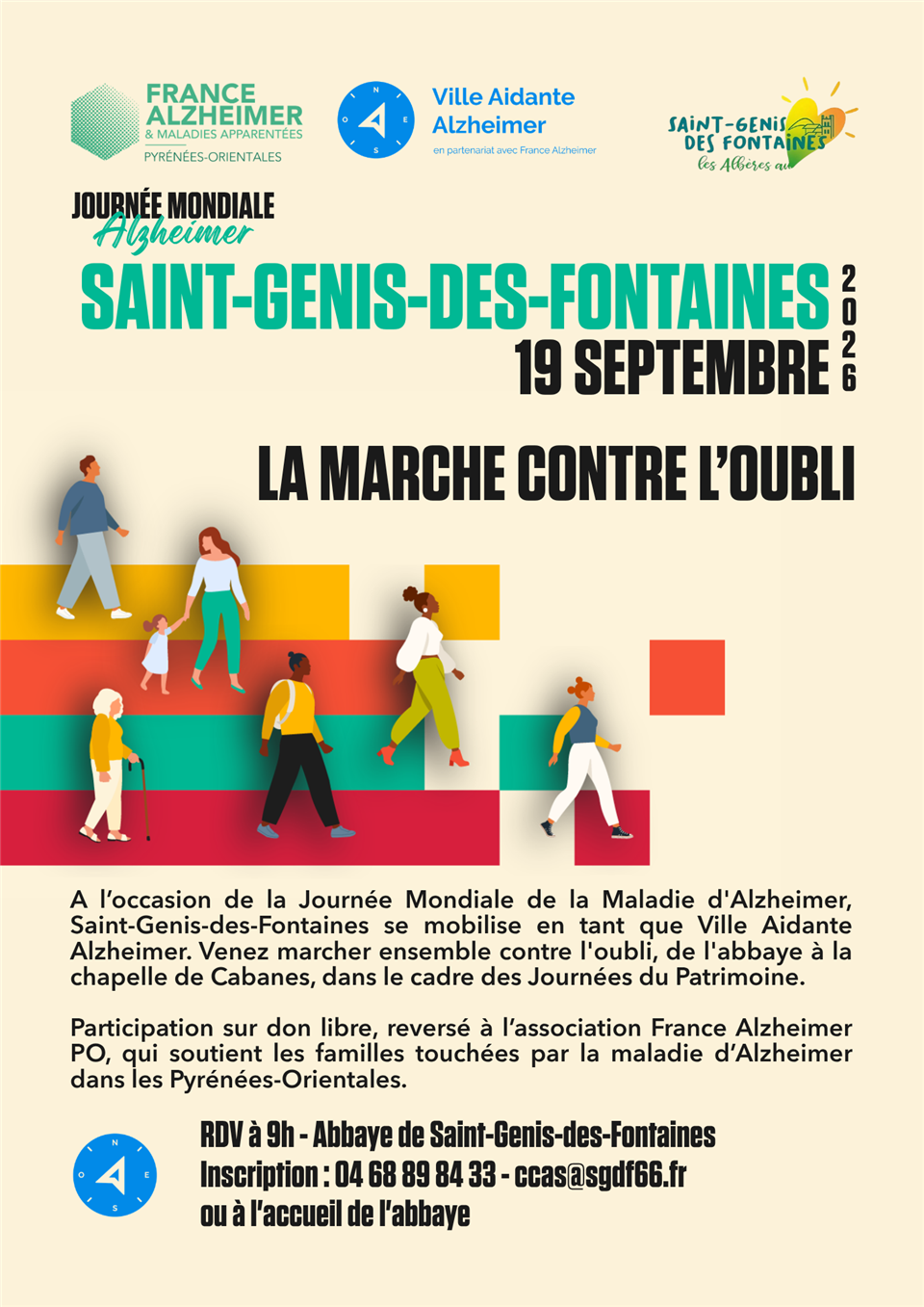 La marche contre l’oubli "journée mondiale alzheimer"